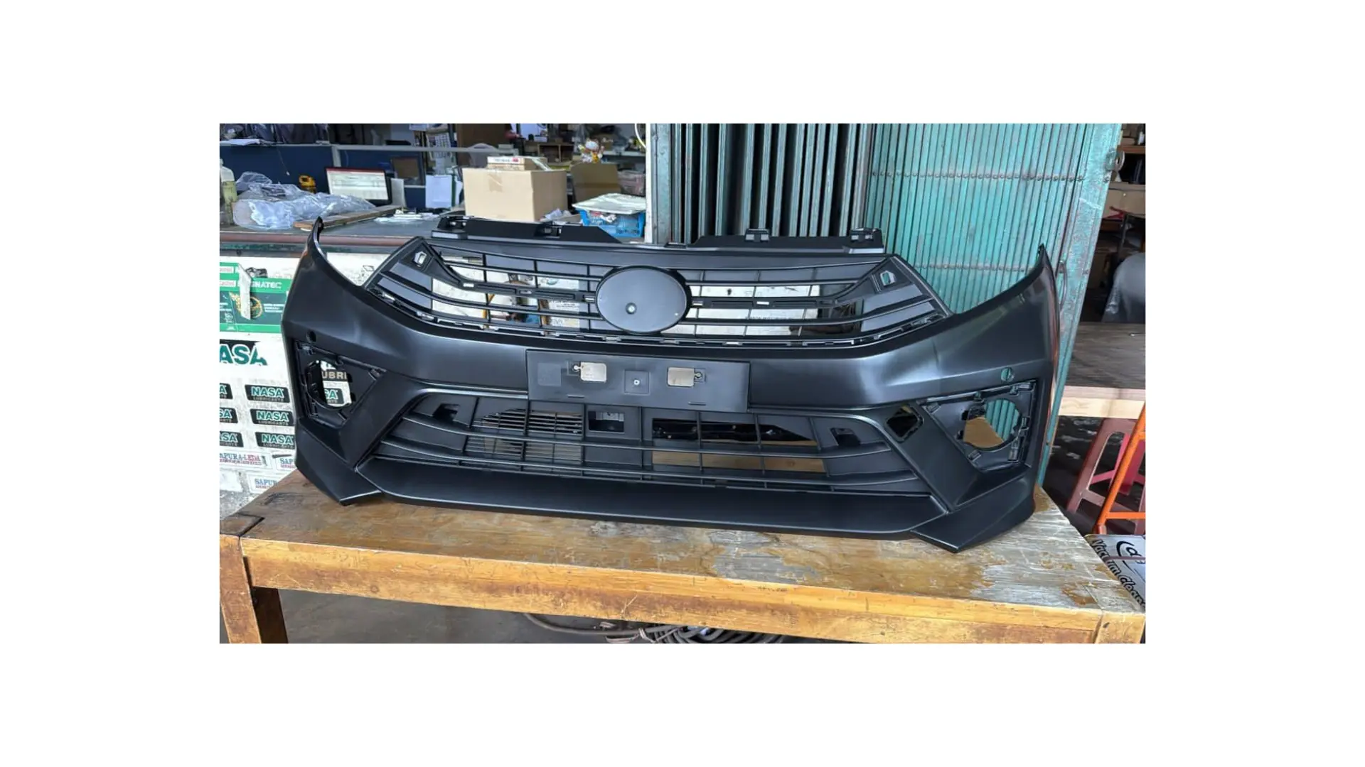 BUMPER , PERODUA AXIA 19' D93L FRONT -LOCAL *LOW SPEC*1-MLDG*
